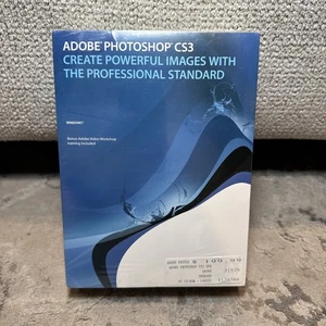 Adobe Photoshop CS3 Windows + Training Video DVD and Serial Number MSRP $199.99 - Picture 1 of 7