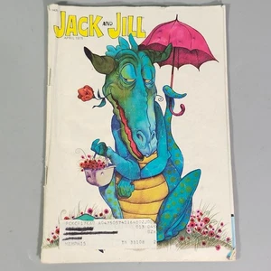 Jack and Jill Kid Magazine April 1975 Dragon Cover Phil Smith Lou Gehrig Article - Imagen 1 de 18