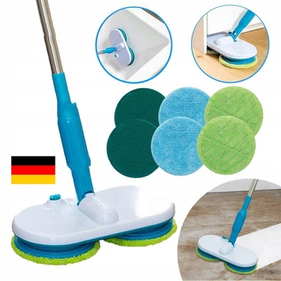 Hurricane Floating Mop,Elektrischer Bodenwischer, Elektrischer Wischmopp Akku - Bild 1 von 4