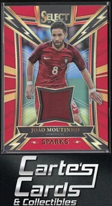 Joao Moutinho 2017-18 Panini Select #SP-JMO Sparks Memorabilia Maroon 128/199 - Picture 1 of 2