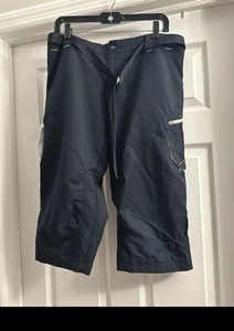 Nike Damen Capri Kordelzug Cargo Hose Navy LARGE (12-14) NEUWERTIG! - Bild 1 von 8