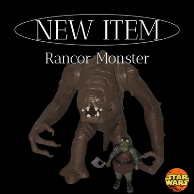 Boneco Star Wars Vintage 1983 Rotj Rancor Monster e completo Gamorrean Guard - Imagem 1 de 4
