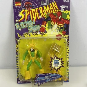 Marvel Comics Toybiz - Spiderman Electro Villian Spark Arm Cannon Works MOC '97 - Picture 1 of 16