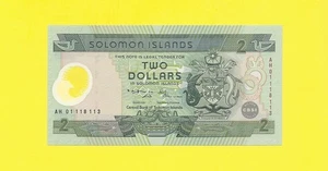 Solomon Islands 2001 $2 Poly Commemorative pick #23 - Picture 1 of 2