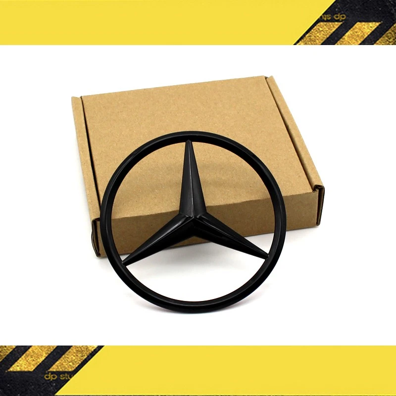 Insignia emblema estrella tapa maletero trasero negro brillante para E-CLASS W211 A211 758 0058 Foto 1 de 1