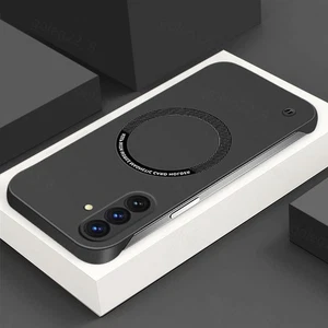 MagSafe Case For Samsung A56 S25 Ultra S24 S23 FE S22 Frameless Ultra-thin Cover - Picture 1 of 23