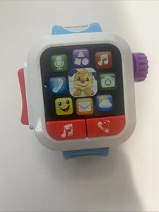 Kleinkind Fisher Price Smart Watch interaktives Spielzeug mit Lichtern und Geräuschen - Bild 1 von 11