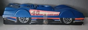 VTG 1980 Matchbox Carry Case (48 Cars) Race Car W/Trays - Picture 1 of 18