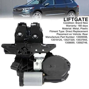 Rear Tailgate Lock Latch fit Chevrolet Equinox Suburban Tahoe Traverse 2015-2020 - Picture 1 of 12