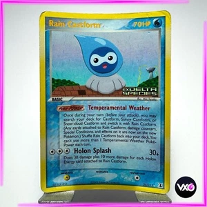 Rain Castform 26/113 Stamped Ex Species Delta Card Pokemon Tongue English - Picture 1 of 6