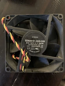 OEM 99GRF Dell OPTIPLEX 390 990 3010 CPU Fan EE80201S1-000-G99 DP/N: 099GRF - Picture 1 of 1