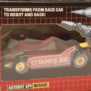 Transformers MIRAGE G1 Reissue Autobots Toys Kids Robot Red Ver Action Figure - Picture 1 of 5