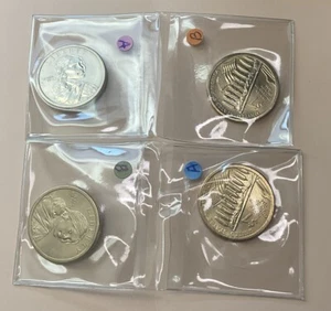 4 monedas 2024 p.d. MONEDA DE DÓLAR SACAGAWEA NATIVO AMERICANO A/B con bolsas para monedas - Imagen 1 de 12