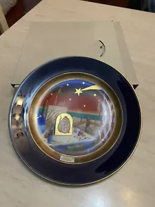 Rarissimo piatto di Natale Limoges 1997 Umberto Dotto La Pasca da collezione - Picture 1 of 6