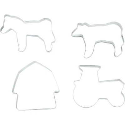 Ausstechförmchen Weihnachten Plätzchen Bauernhof Ausstechformen Backform Pferd - Bild 1 von 3