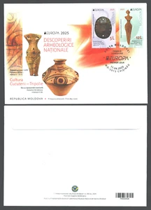 Moldawien 2025 Europa CEPT Archäologie, FDC - Bild 1 von 1