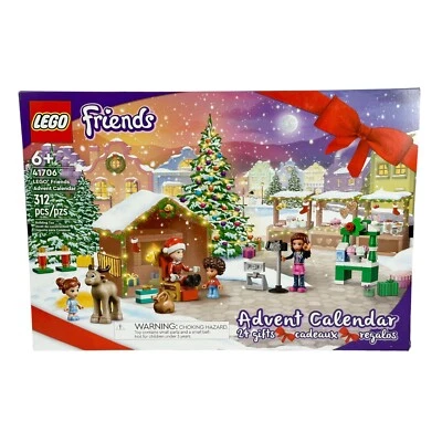Lego 41706 24 Gifts Friends Advent Calendar Building Toy Set Ages 6+ 312 Pieces - Image 1 of 4