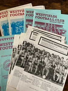 Programas Westfields (Hereford) años 70 años 80 West Midland sin liga PUBLICACIÓN GRATUITA - Imagen 1 de 39