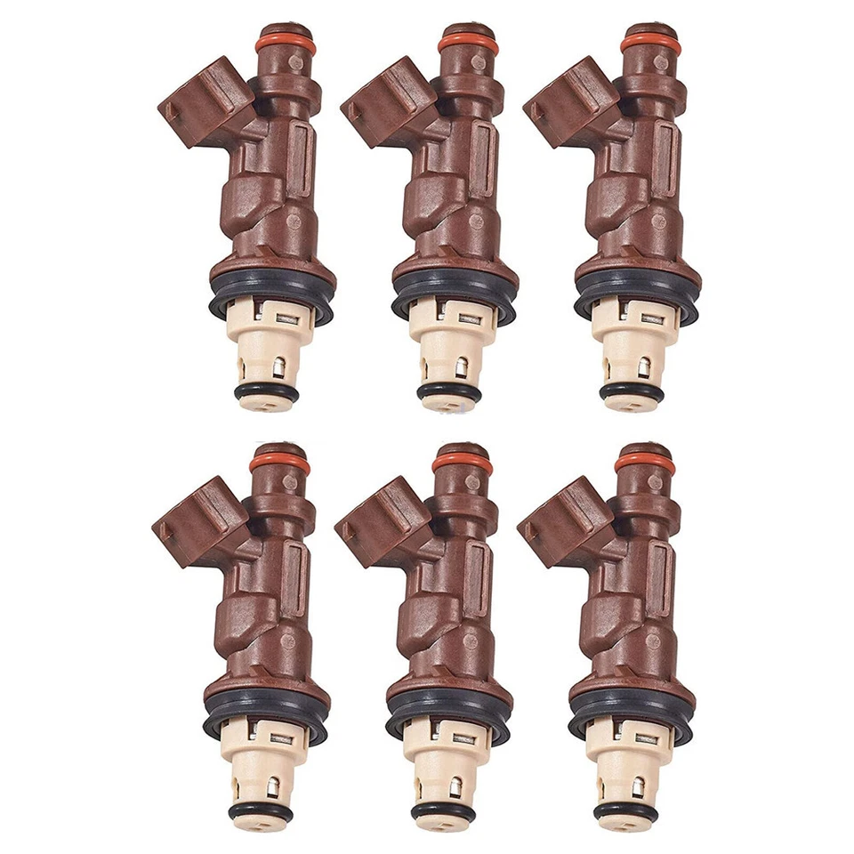 6x Fuel Injectors 23250-62040 For 1999-2004 Toyota Tacoma 4Runner Tundra 3.4L V6 — 第 1/4 张图片