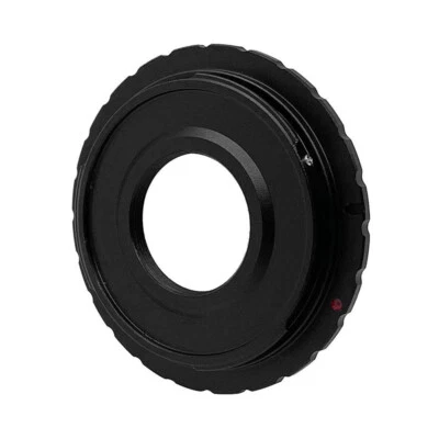 C-EOS C Mount Movie CCTV 0.61'' Lens to Canon EOS EF 6DII 5DIV 7DII 750D Adapter - Image 1 of 4