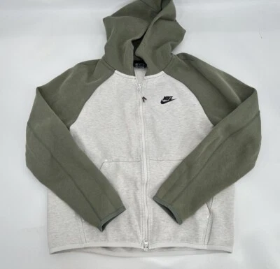 Chaqueta deportiva con capucha Nike Tech polar cremallera completa para hombre mediana Foto 1 de 4