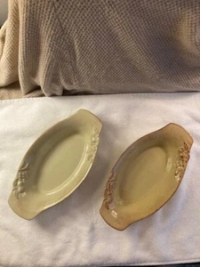 Set of 2 CASA STONE by CASAFINA Madeira Harvest Serving / Casserole Dish - Imagen 1 de 9