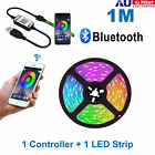 1m 5v Usb Led Strip Light  Rgb Bluetooth Remote For Tv Background Lighting