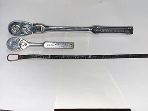 Scarce Armstrong 11-905 3/8" Drive Swivel Flex Ratchet - Picture 1 of 22