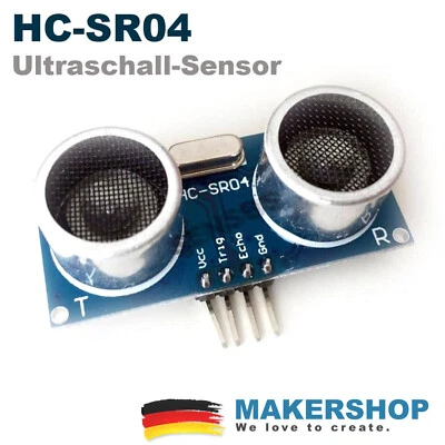 MAKERSHOP HC-SR04 Ultraschall Sensor Modul Entfernungsmesser Arduino Raspberry Pi