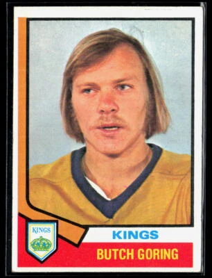 Butch Goring 1974-75 Topps #74 EXMT - Image 1 of 2