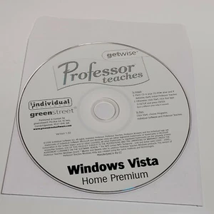 Professor Teaches Windows Vista - PC (2006) Windows XP **Disc Only** - Picture 1 of 1