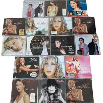 Delta Goodrem CD Singles Bulk x17 00s Pop Music Australian Editions Bonus Track* - Image 1 of 4