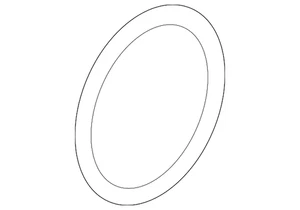 Junta tórica resonadora inferior genuina Volvo 31370321 - Imagen 1 de 2