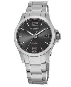 Nuevo Longines Conquest V.H.P. Reloj Hombre 41mm Acero Inoxidable L3.716.4.56.6 - Imagen 1 de 3