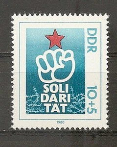 GDR 1980 Semipostal International Solidarity MNH Scott#B193 - Picture 1 of 1