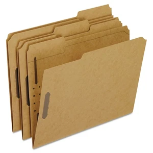 Pendaflex Kraft Verschluss Ordner 2 Verschlüsse 1/3 Schnitt Laschen Brief 50/Box FK212 - Bild 1 von 5
