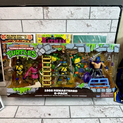 Teenage Mutant Ninja Turtles: 1988 remasterizado paquete de 6 (exclusivo de Target) Foto 1 de 4