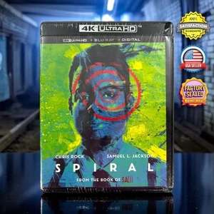 Spiral (4k Ultra HD, 2021) Blu-ray Saw 9 Chris Rock, Samuel L. Jackson SEALED - Imagen 1 de 13