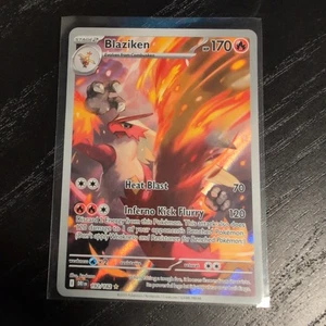 Destined Rivals Blaziken Illustration Rare Card 192/182 Near Mint Condition - Picture 1 of 3