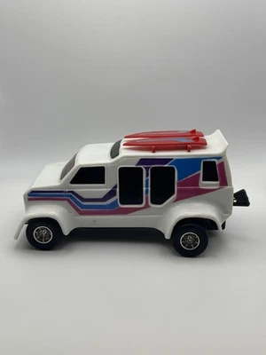 1985 LANARD TOYS SURF VAN CALIFORNIA COLLECTION PULLPOWER CORD RARE VINTAGE  - Image 1 of 4
