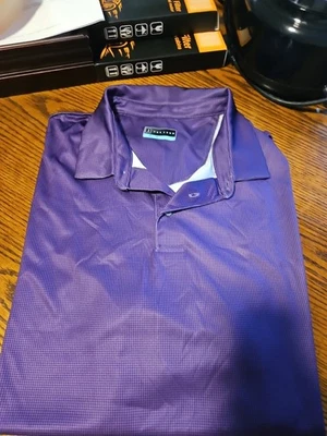 Camisa Polo PGA Tour Para Hombres XXL Púrpura Poliéster Manga Corta Informal Golf  Foto 1 de 4