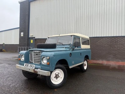 land rover series 3 1983 88” V8 Galvanised Richards Chassis. - Image 1 of 4