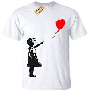 Banksy Fille avec Ballon T-Shirt Hommes