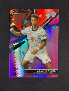 2021-22 Topps Finest UCL Armindo Tamiz Pink Prism Refractor/125 #14 Rookie RC - Imagen 1 de 2