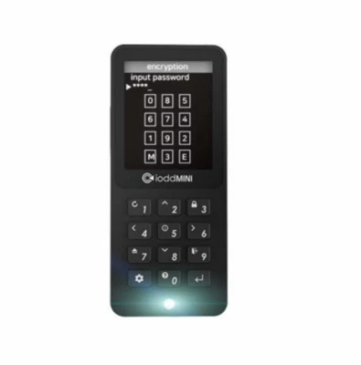 [IODD] Mini 256GB SSD M.2  USB 3.0256-bit Encryption External Hard Made in Korea - Image 1 of 2