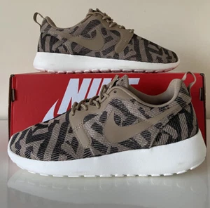 NEW Womens Nike Roshe One KJCRD Trainers Sneakers Desert Camo Casual LTDED UK3.5 - Picture 1 of 12