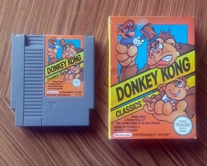 Classiques Donkey Kong Nintendo Nes PAL B Espagne Sans Manuel Envoi Combiné JR - Photo 1/9