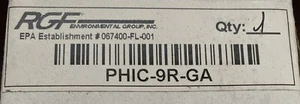 RGF PHIC-9GA GUARDIAN AIR PURIFICATION ASSEMBLY WITH GASKET AND FOIL TAPE - Picture 1 of 2