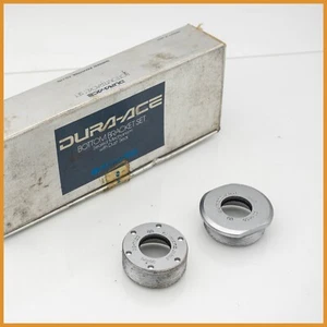 NOS SHIMANO DURA ACE 7400 FRENCH 35X1 BB CUPS VINTAGE BOTTOM BRACKET ROAD BIKE - Picture 1 of 3