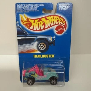RARE HOT WHEELS INTERNATIONAL BLUE CARD Trailbuster - Picture 1 of 4